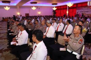 Personel Polres Saat Dengar Arahan
