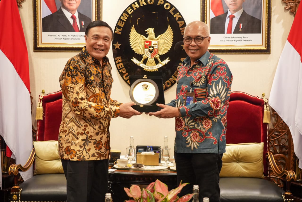 Menko Polkam Ajak PWI Berkontribusi Membangun Suasana Yang Teduh