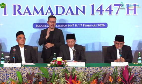 Pemerintah Tetapkan 1 Ramadhan 1447 Hijriah, Jatuh Pada Kamis 19 Februari 2026