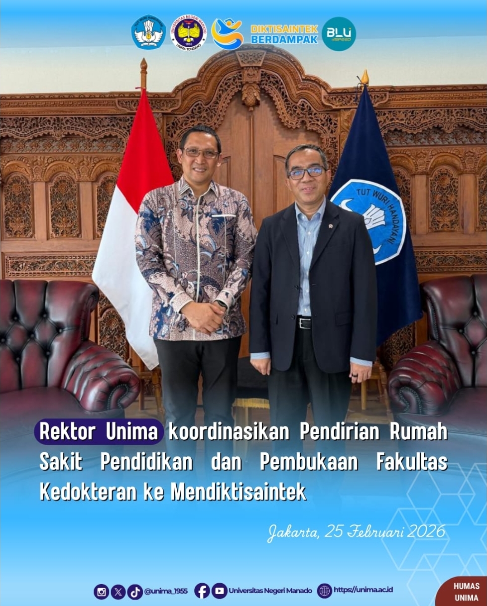 Sambangi Kemenkes, Usulan Pembangunan RS Pendidikan dan Fakultas Kedokteran UNIMA Digenjot Rektor