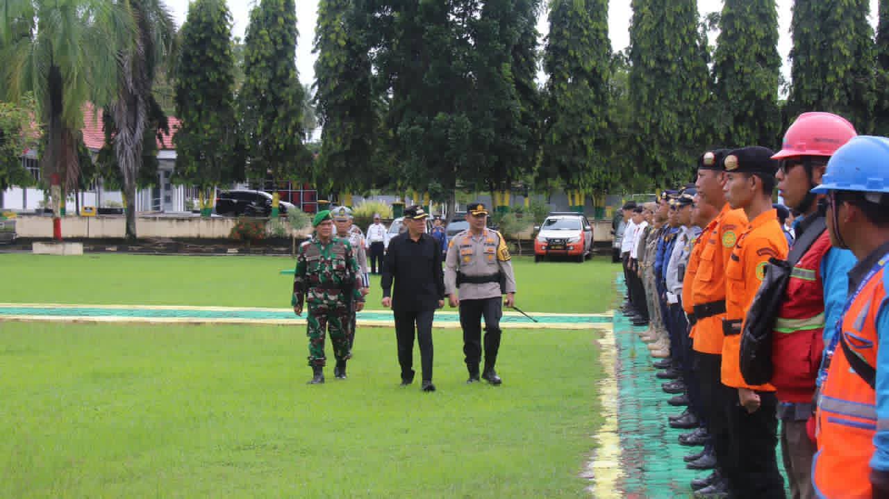 Bupati Franky Wongkar Hadiri Apel Gelar Pasukan Operasi Samrat 2026