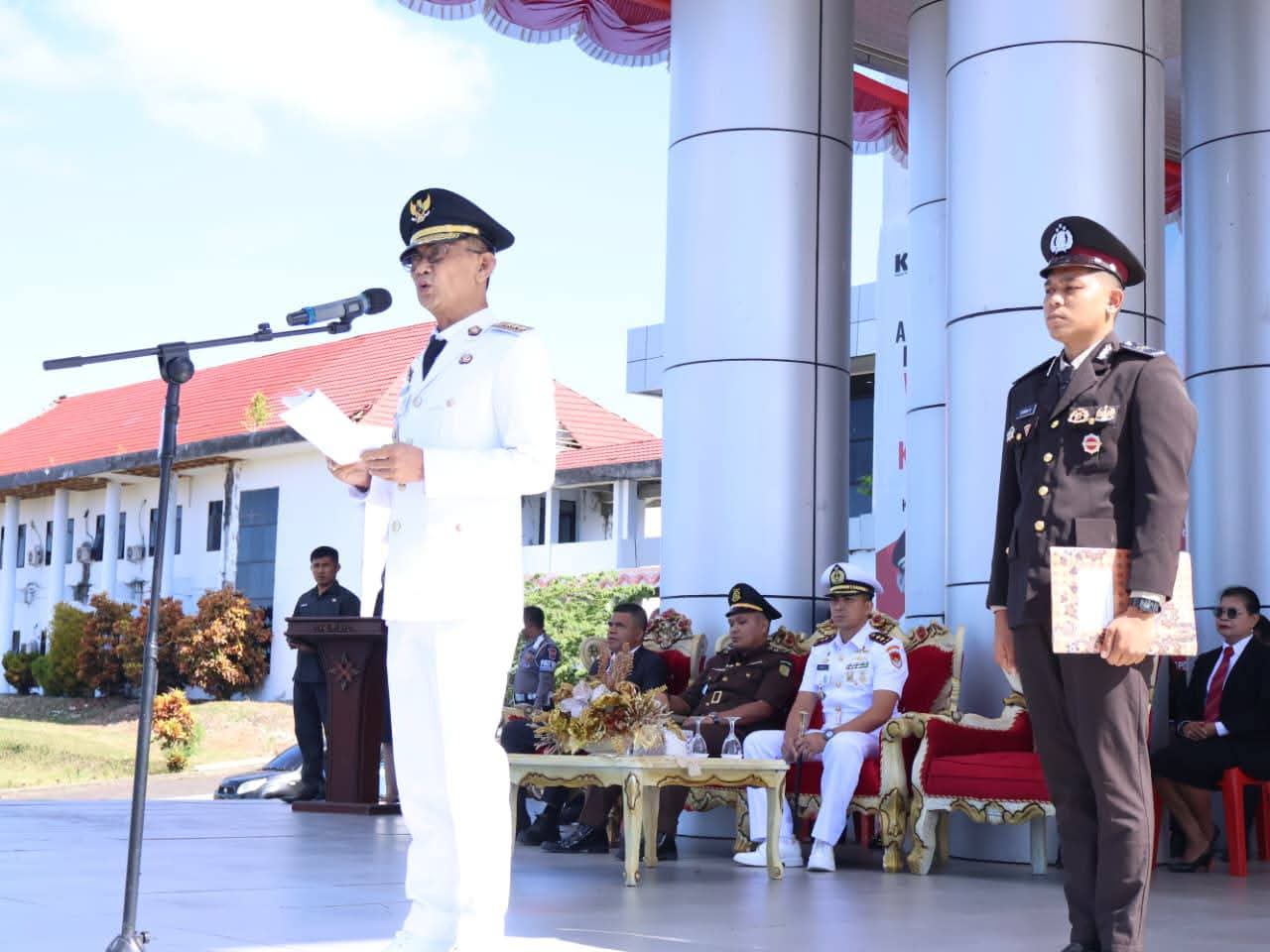 Bupati Welly Titah Pimpin Upacara Hari Otonomi Daerah Ke-XXX