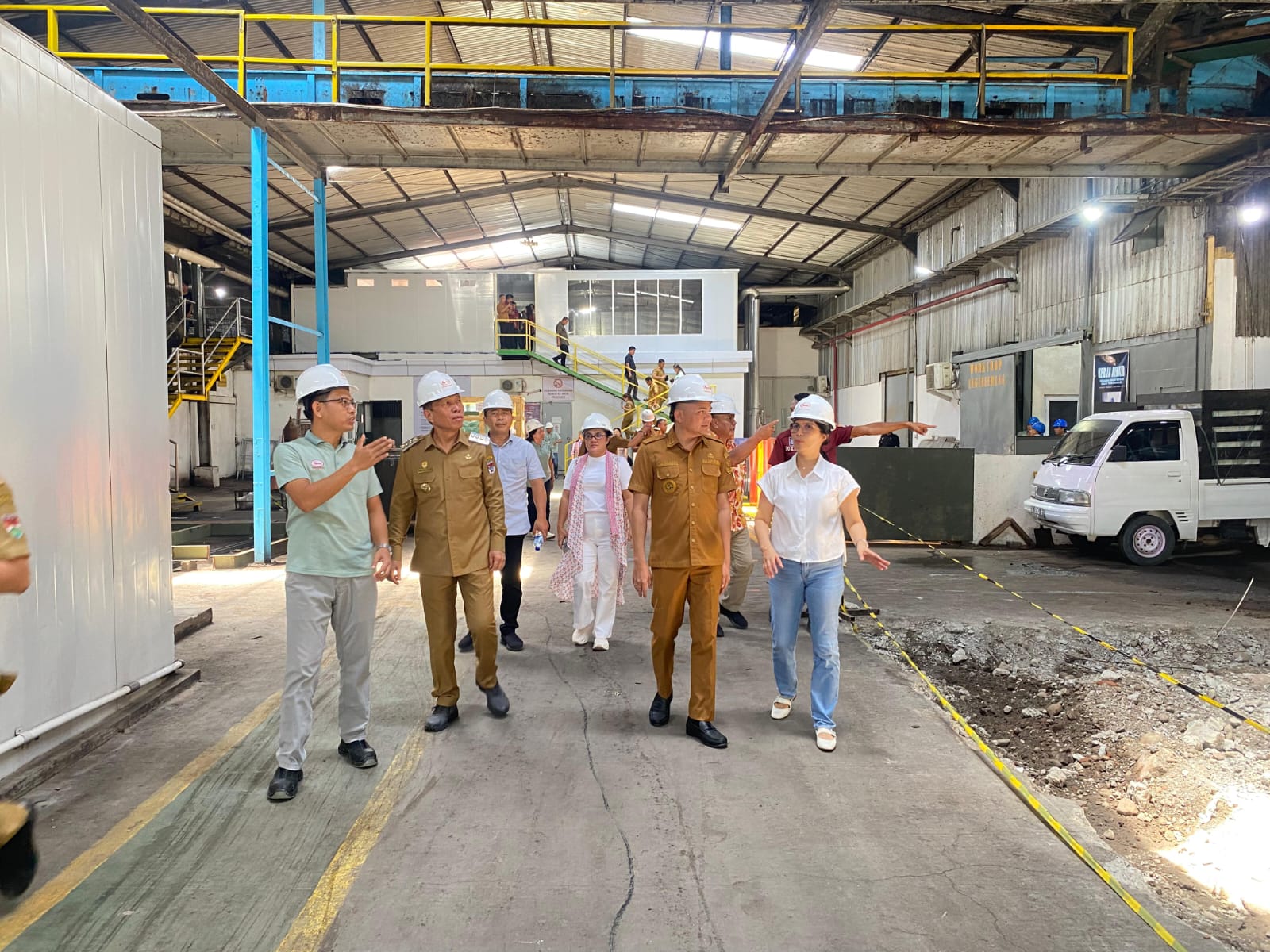 Bupati Franky Wongkar Kunjungan Kerja Ke PT Sasa Inti  MINSEL SULUT POST