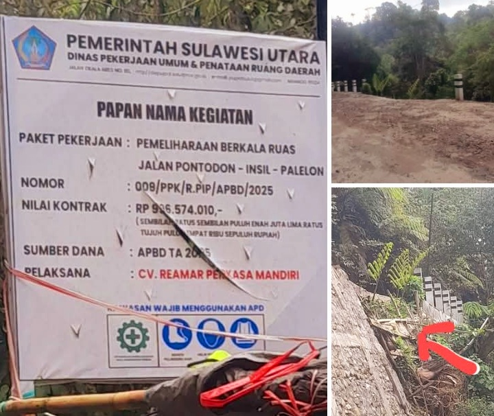 Proyek Pemeliharaan Berkala Dinas PUPR Provinsi, Ruas Pontodon-Insil Sarat Penyimpangan