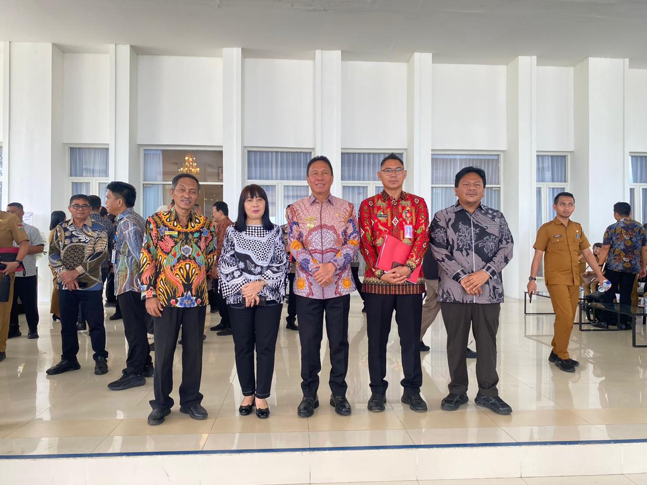 Bupati Franky Wongkar Ikuti Rakor KPK RI dan ATR/BPN Bahas Optimalisasi Tata Ruang dan Pertanahan