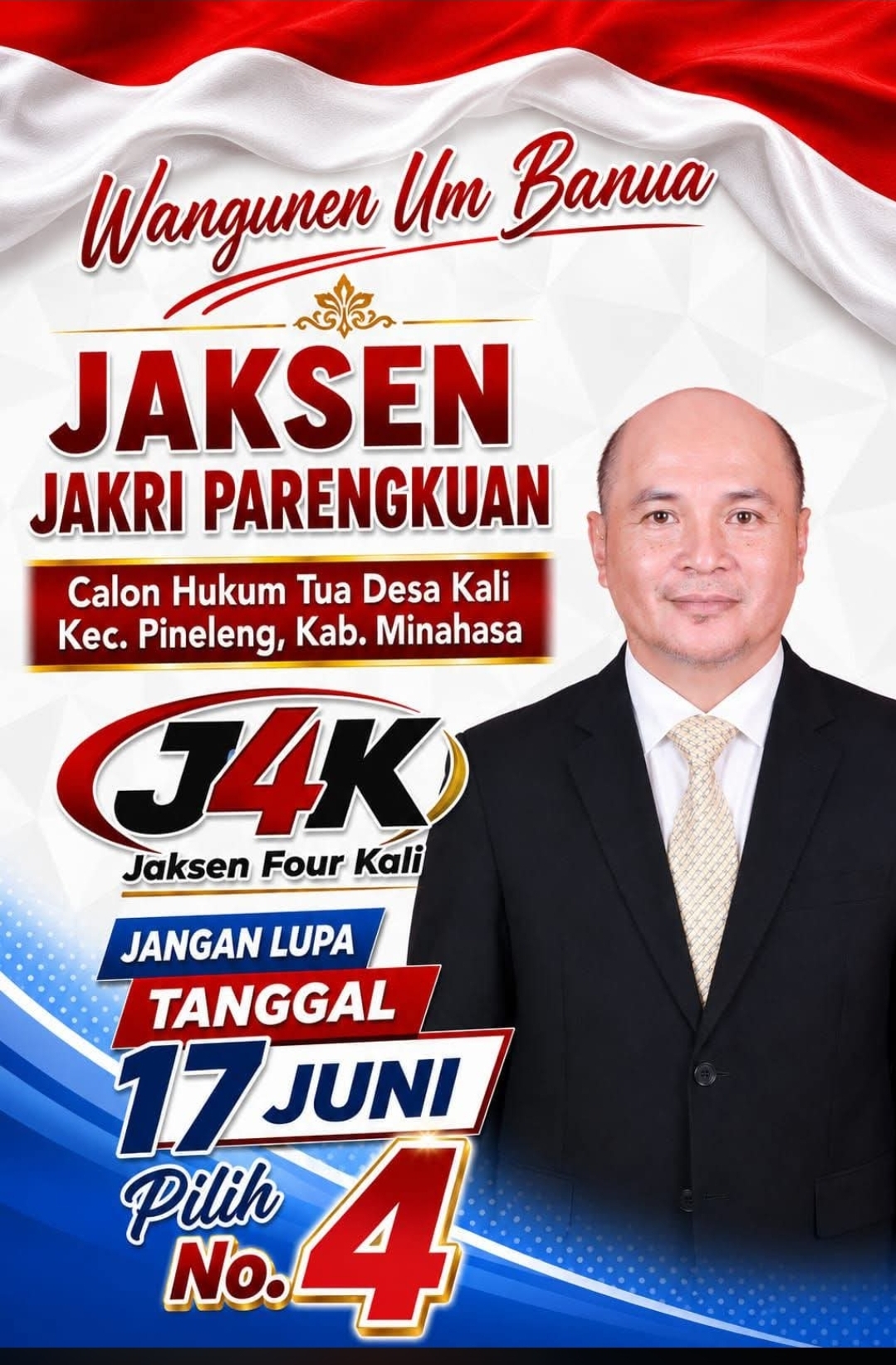 Heboh.. Calon Kumtua Desa Kali Jaksen Parengkuan Programkan Internet Gratis untuk Warga