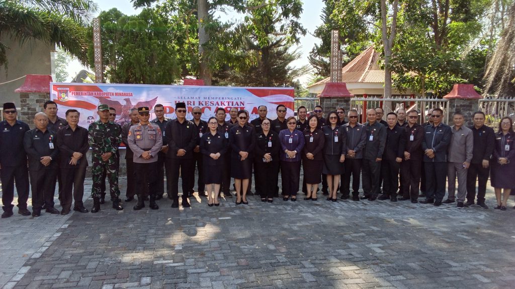 Wabup Vanda Sarundajang Irup Hari Kesaktian Pancasila Tahun 2026