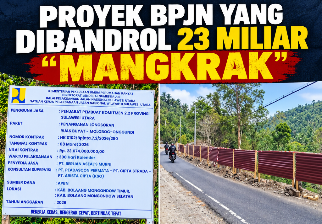 Terhenti Satu Bulan, Proyek Yang Dikerjakan PT Berlian Aseal’s Murni Dipertanyakan